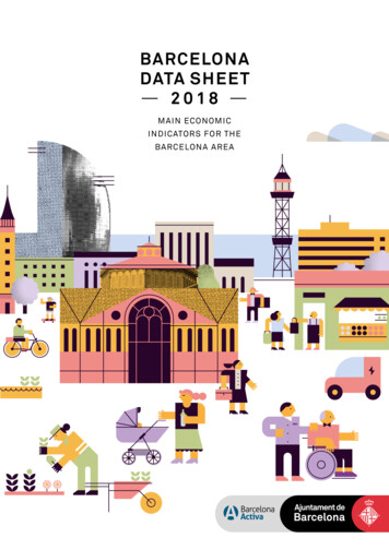 BARCELONA DATA SHEET 2018