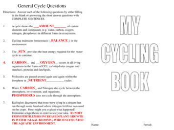 General Cycle Questions