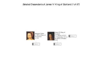 Selected Descendants Of James IV King Of Scotland (1 Of 67)