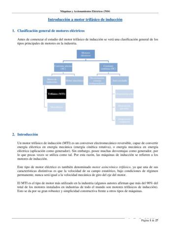 1. Clasificación General De Motores Eléctricos - MDP