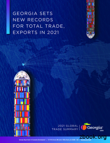 Georgia Sets New Records For Total Trade, Exports In 2021