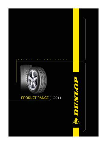31815 ProductRangeBrochure REP8 - Dunlop Tyres