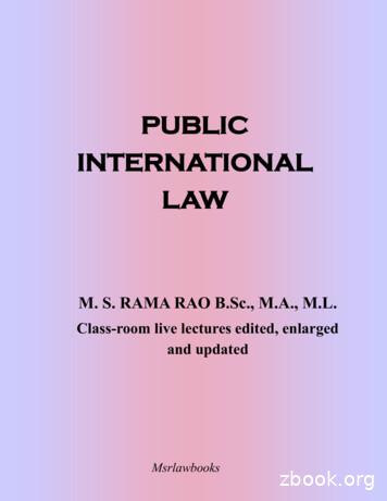 Public International Law