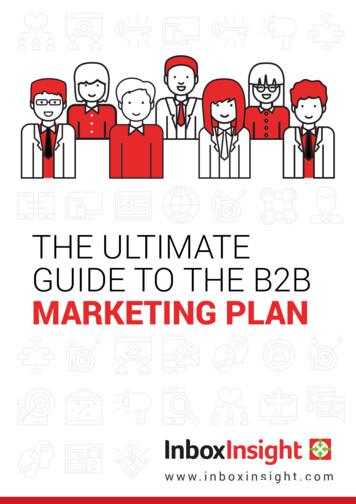 THE ULTIMATE GUIDE TO THE B2B MARKETING PLAN - Inbox Insight