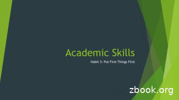 Academic Skills - WKU