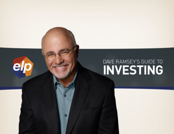 DAVE RAMSEY’S GUIDE TO INVESTING