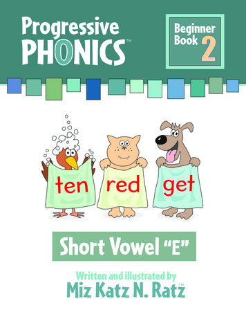 Progressive Beginner PHONICS Book 1 2