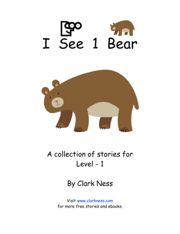 I See 1 Bear - Clarkness 