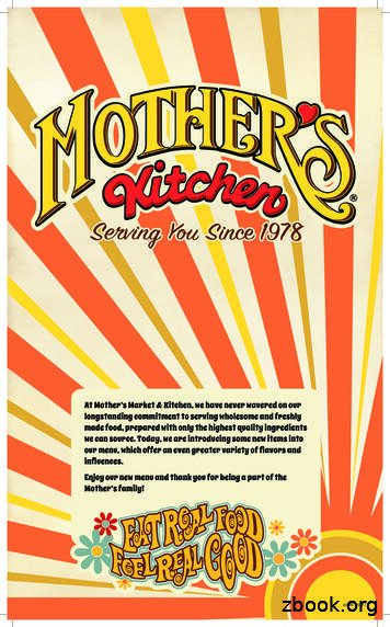 At Mother's Market & Kitchen, We Have Never Wavered On Our Longstanding .
