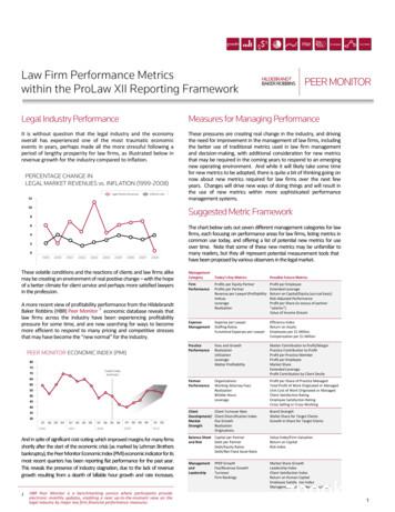 Law Firm Performance Metrics - Thomson Reuters