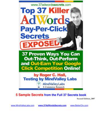 5 Secrets Ebook Sample - Link.flamingpublishing 