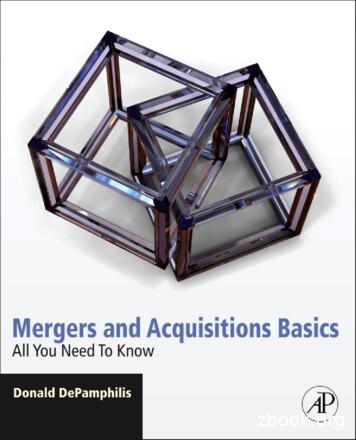 Mergers And Acquisitions Basics - Univie.ac.at