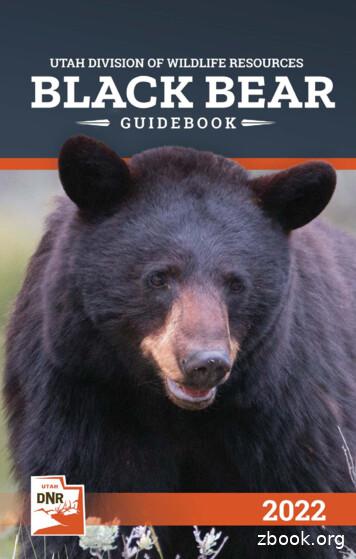 2022 Utah Black Bear Guidebook