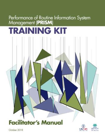 2 Performance Of Routine Information System Management (PRISM) Toolkit