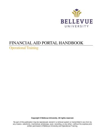 Financial Aid Student Portal Handbook - Bellevue University