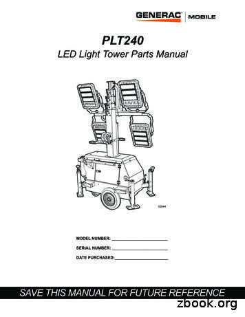 PLT240 Parts Manual 54801 - Generac Mobile Products
