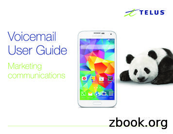  Strong Voicemail User Guide /strong 