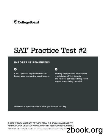 SAT Practice Test #2