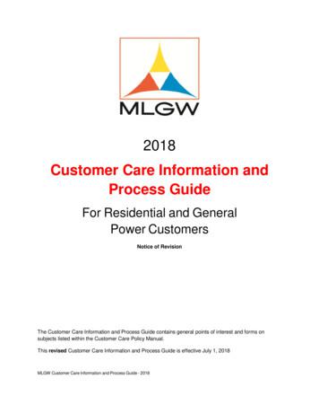 2017 INFORMATION GUIDE - MLGW