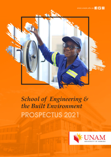Engineering Prospectus - University of Namibia